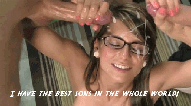 GIF Cumshot on the Face. 110 Pieces of GIF Animation