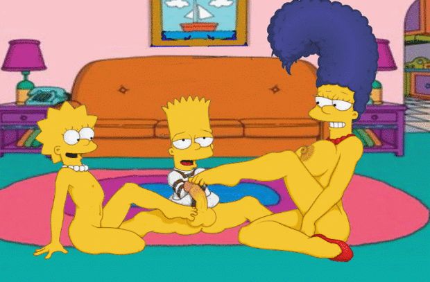 Porn GIFy Simpsonowie. Świetny zbiór animacji